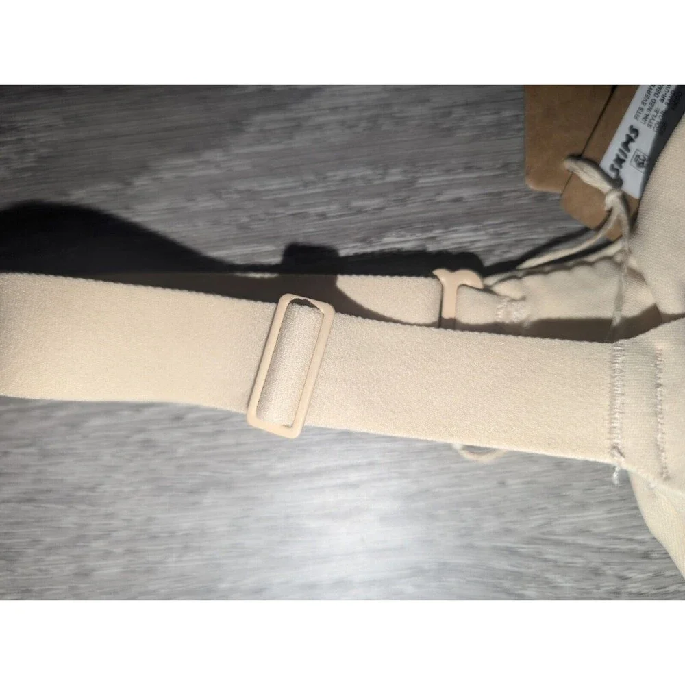NWT 46DDD SKIMS Fits Everybody Unlined Demi Bra Sand Color BR-UWR-2293 Fast Ship - Picture 6 of 13